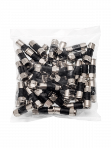 Орбита OT-AVT17 штекер F компрессионный-обжимной (RG-6 резин.кольцо) (УПАКОВКА 50ШТ)